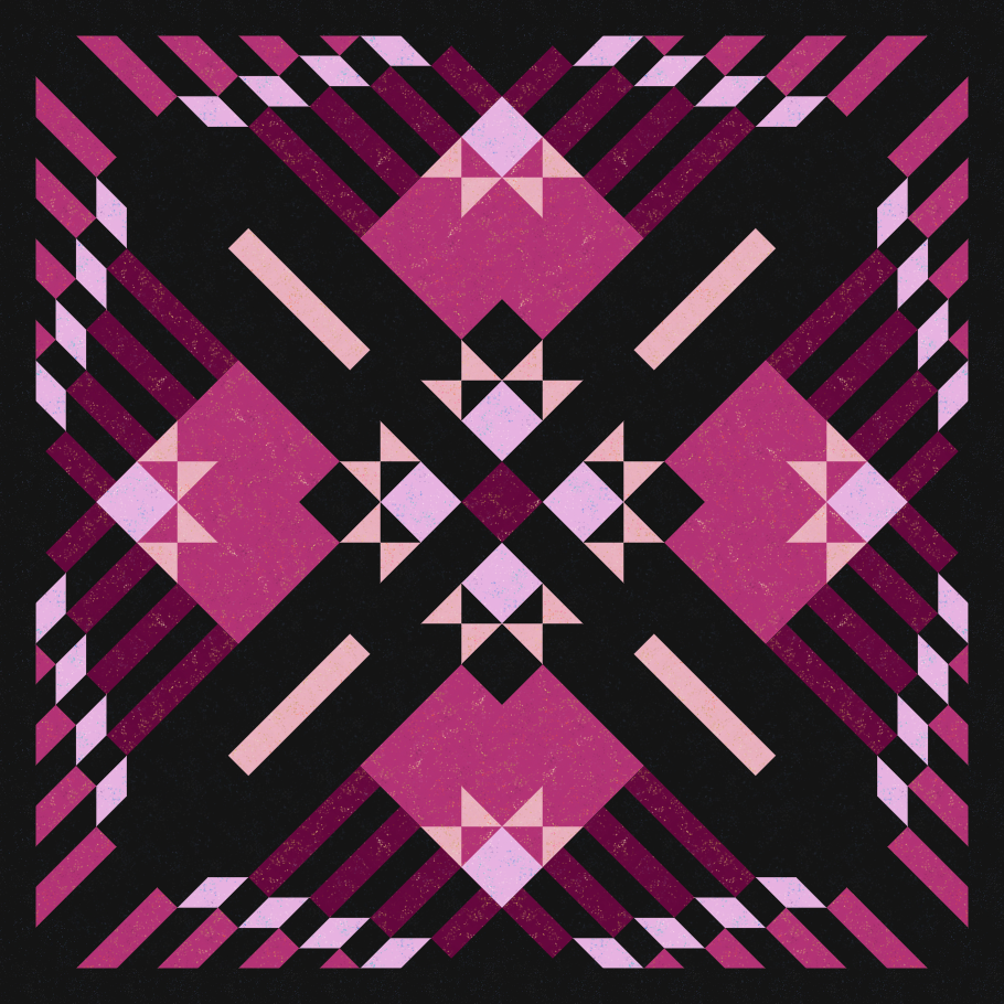 Nebulous Quilt Kit - Cheshire Cat