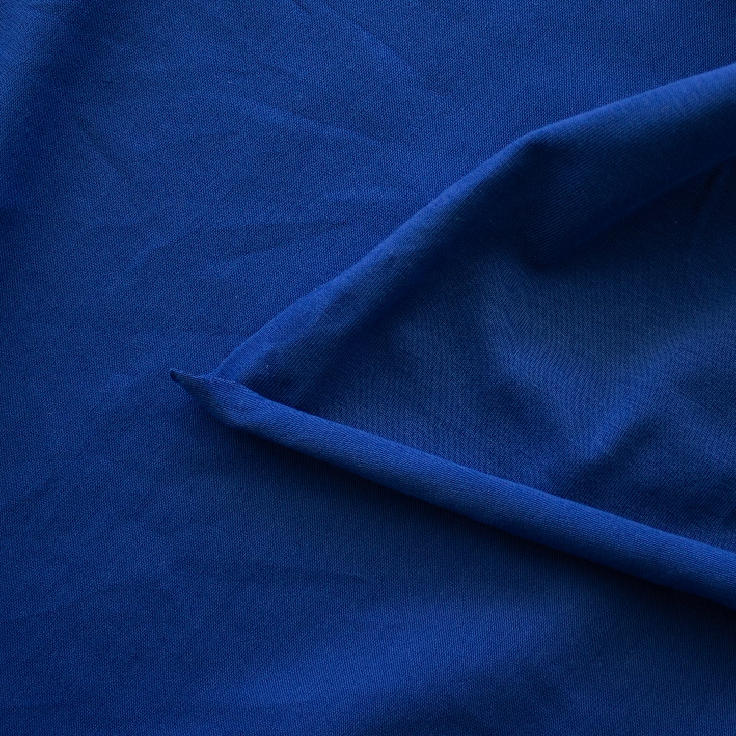 Organic Cotton Stretch Jersey - Cobalt Blue