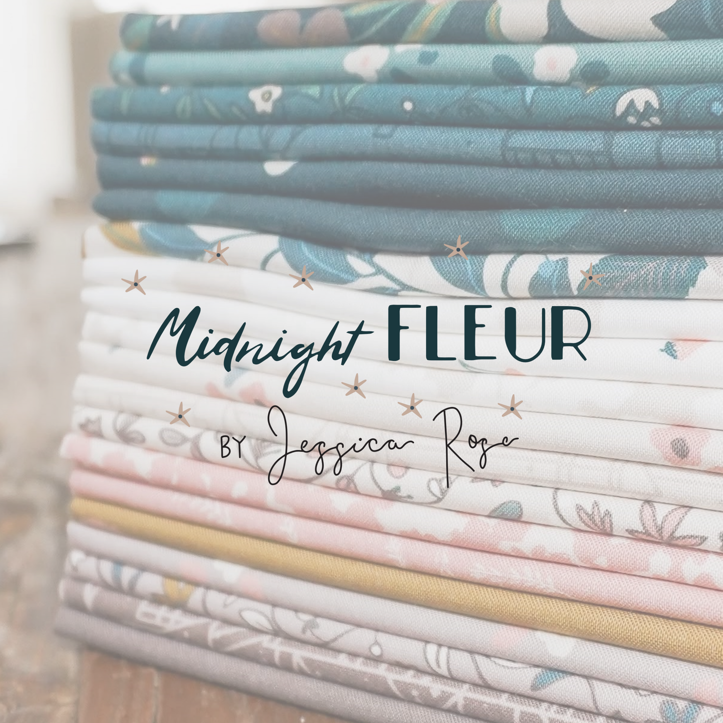 Midnight Fleur Fabric Collection