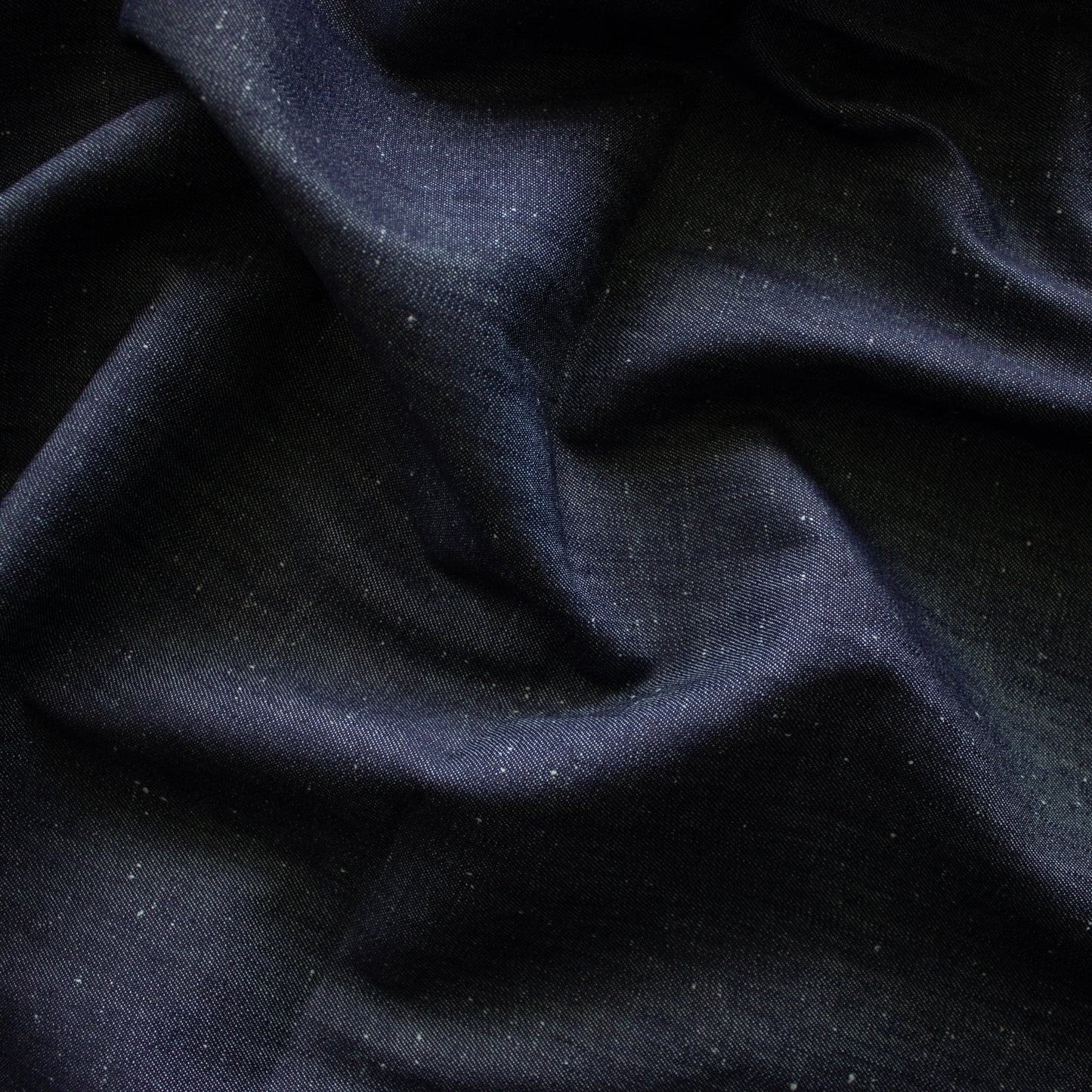 Cotton Chambray - Dark Indigo