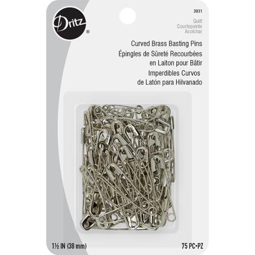 Curved Basting Pins Size 2