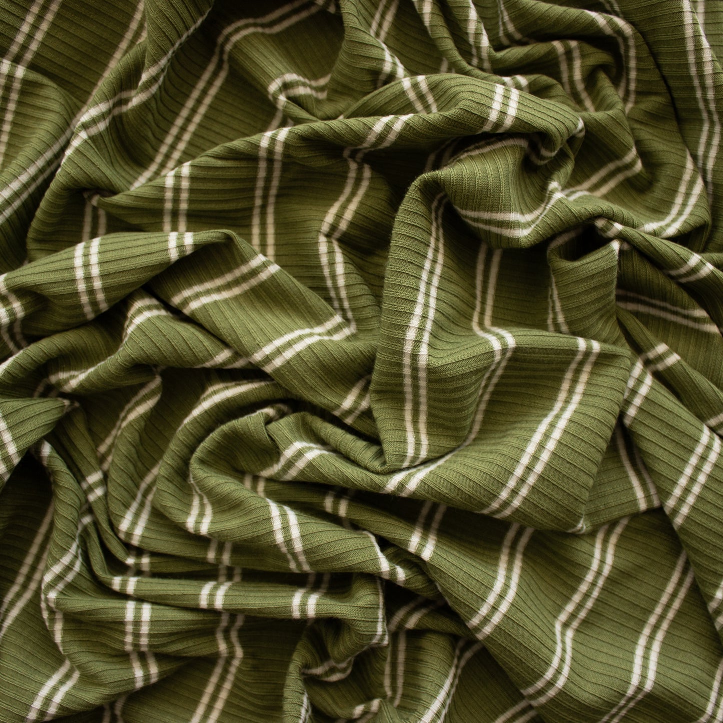Derby Stripe Jersey - Tea Green