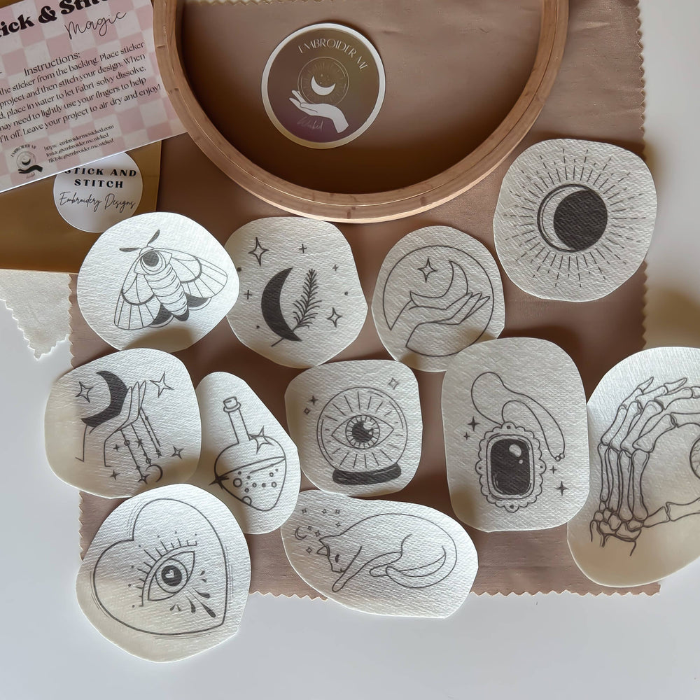 Magic Stick & Stitch Embroidery pack