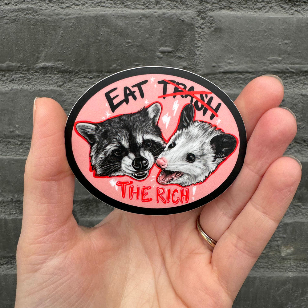 Eat the Rich Sticker