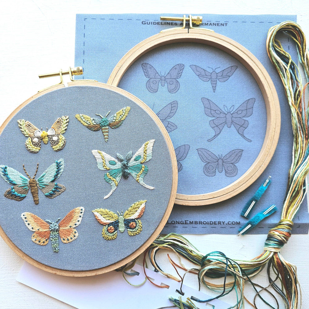 
                      
                        Moth Sampler Embroidery Kit
                      
                    