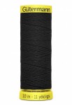 Gutermann Elastic Thread - 11yds - Black (4017)