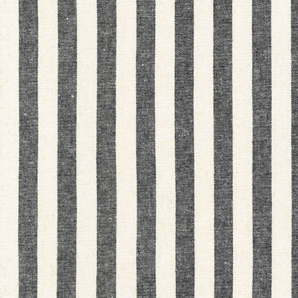 Essex Yarn Dyed Classic Woven - Black/White Stripes