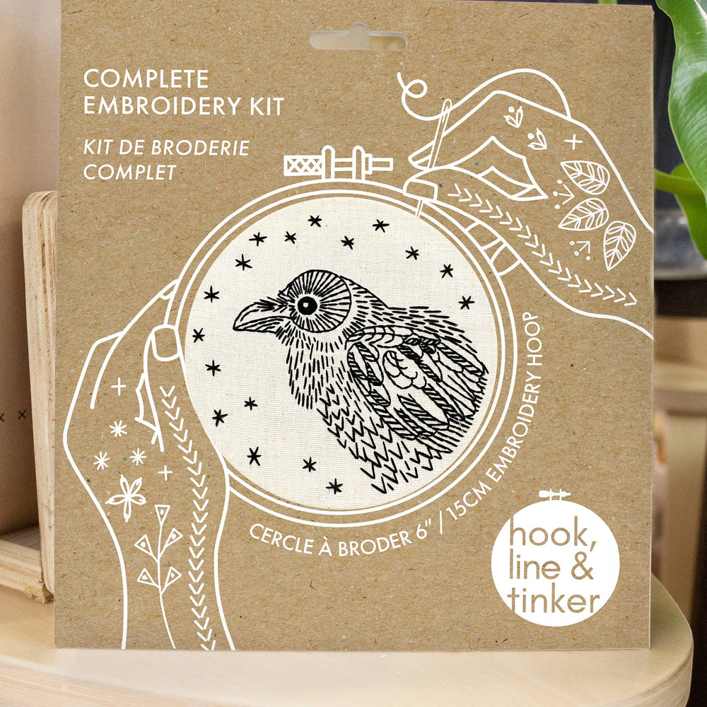 
                      
                        Raven Embroidery Kit
                      
                    