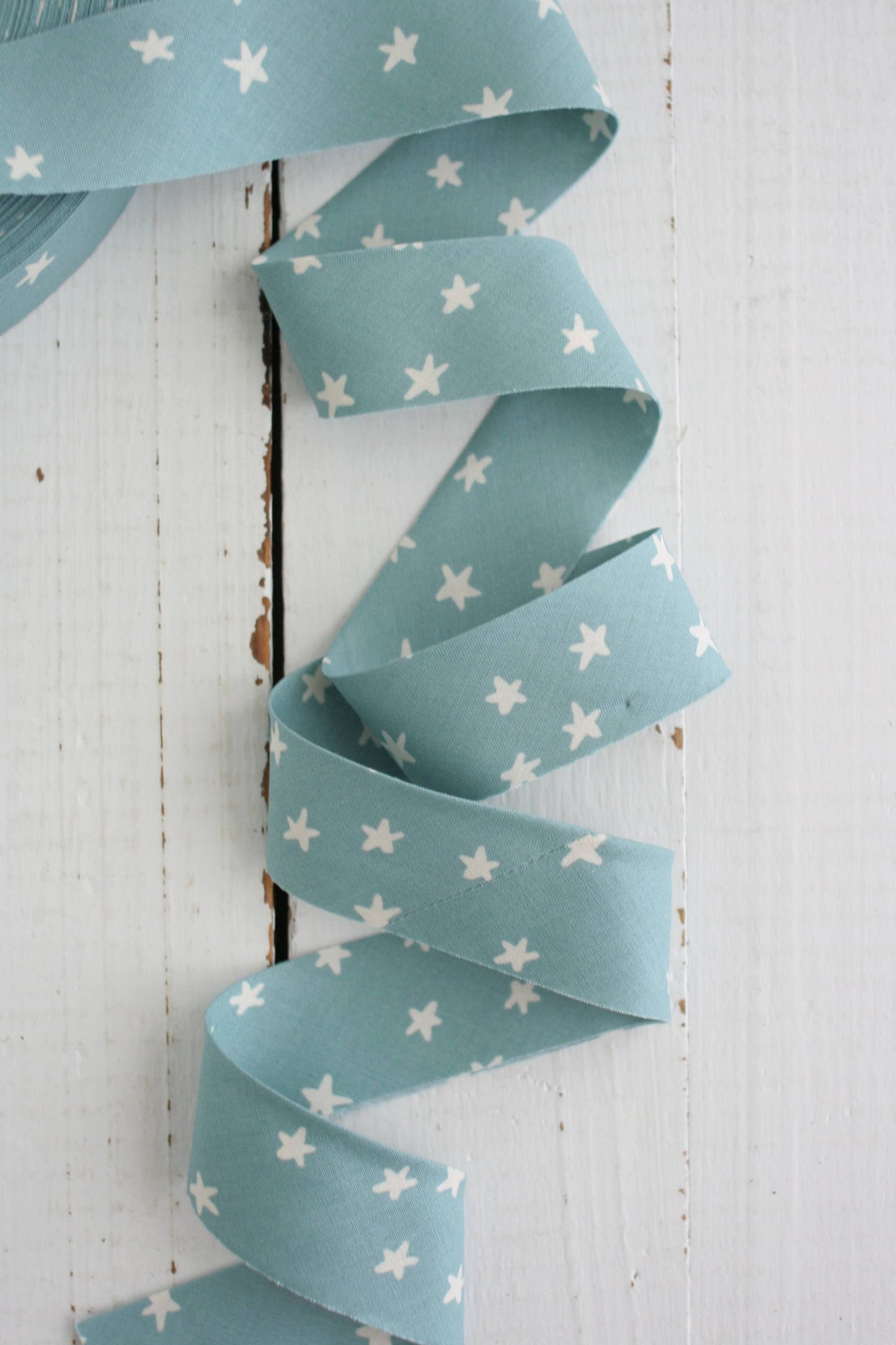 2.5" Bias Quilt Binding – Starry Soft Blue