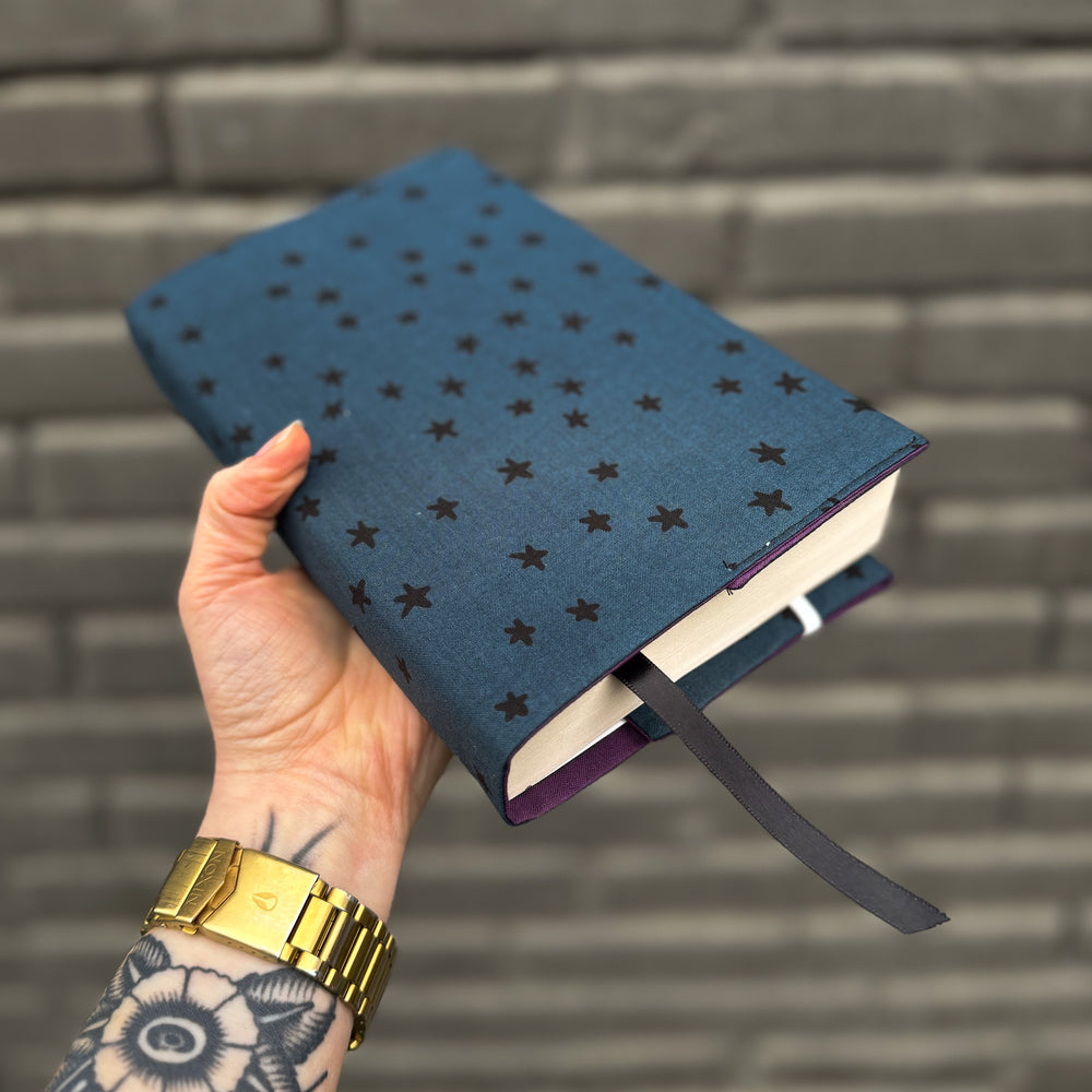 
                      
                        close up on edging of fabric book cover from digital pattern 
                      
                    