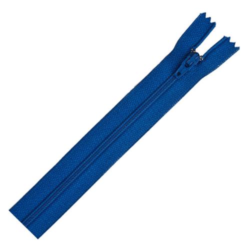 9" Flex Poly Zipper - Blue