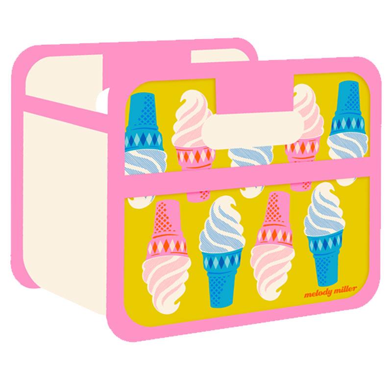 Ice Cream Foldable Box