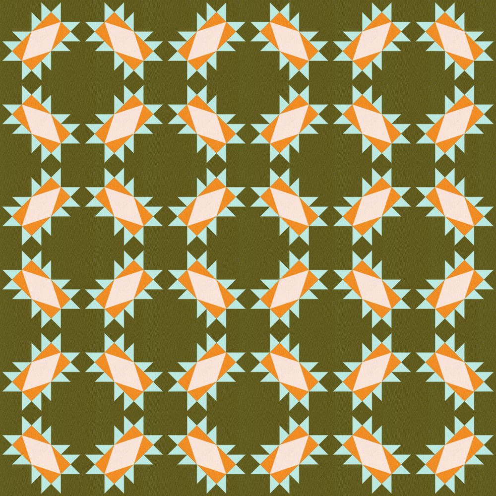 Folkwell Quilt Kit - Pickled Pink