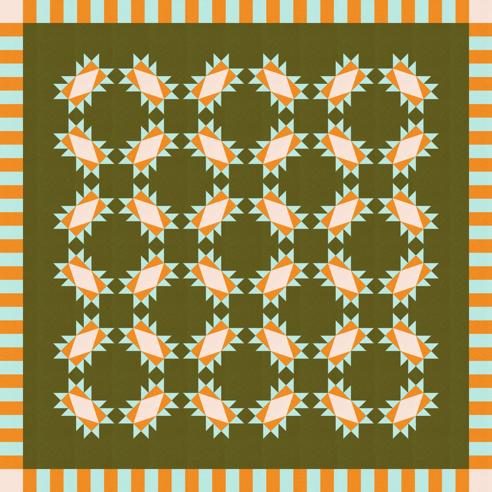 
                      
                        Folkwell Quilt Kit - Pickled Pink
                      
                    