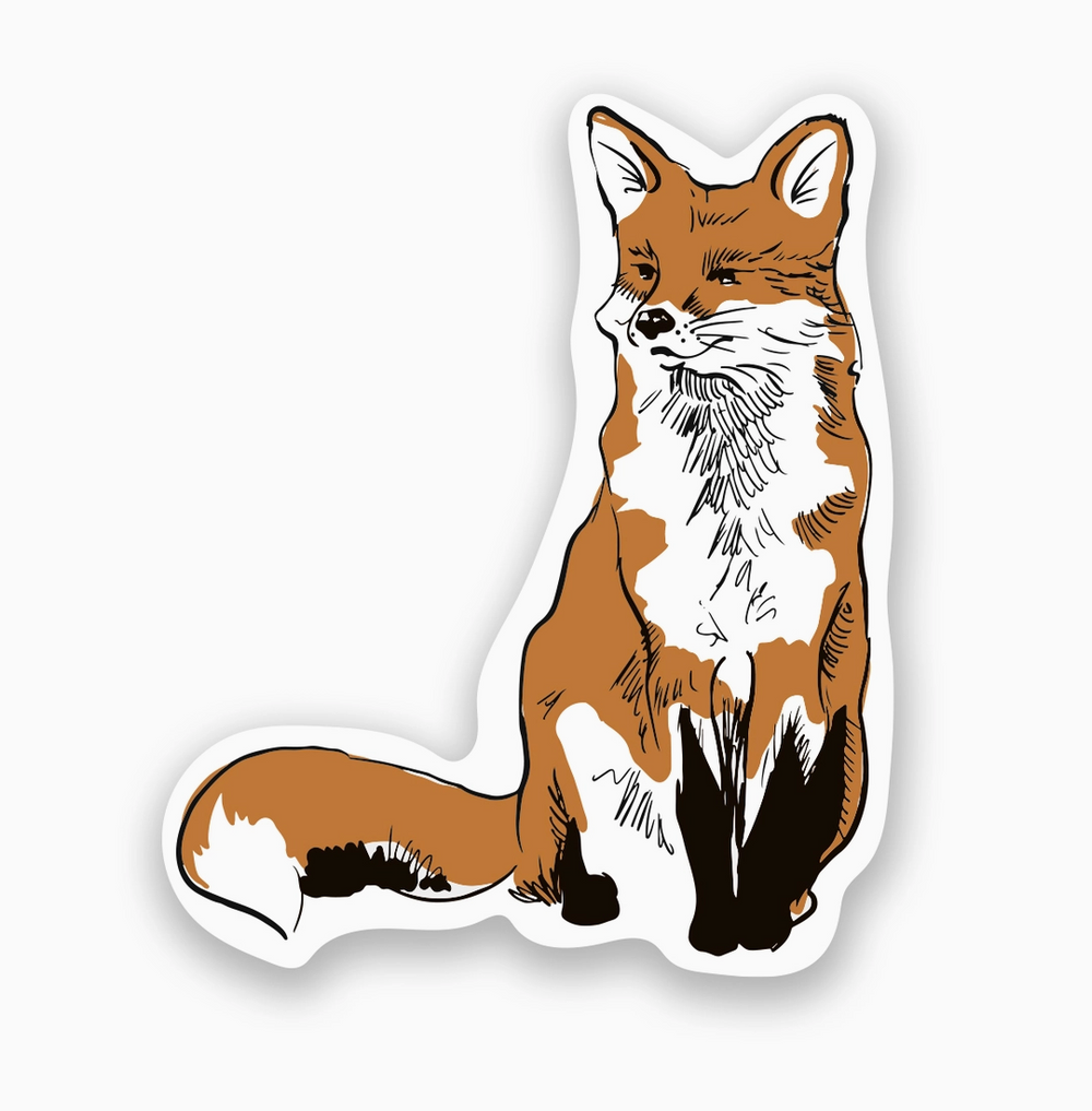 Fox Single Sticker