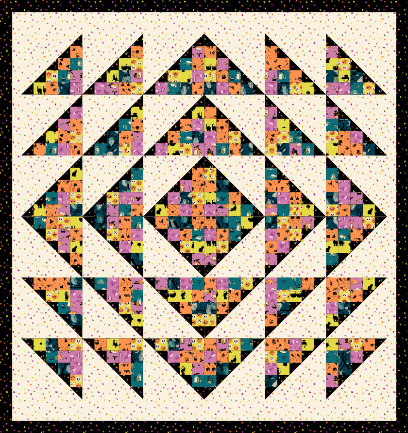 LoriAnn Quilt Kit - Freaky Familiars