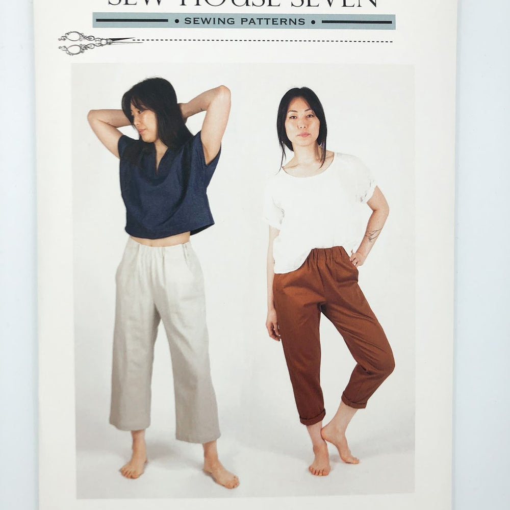 Free Range Slacks Pattern - Sizes 00-20 (up to 50" hip)