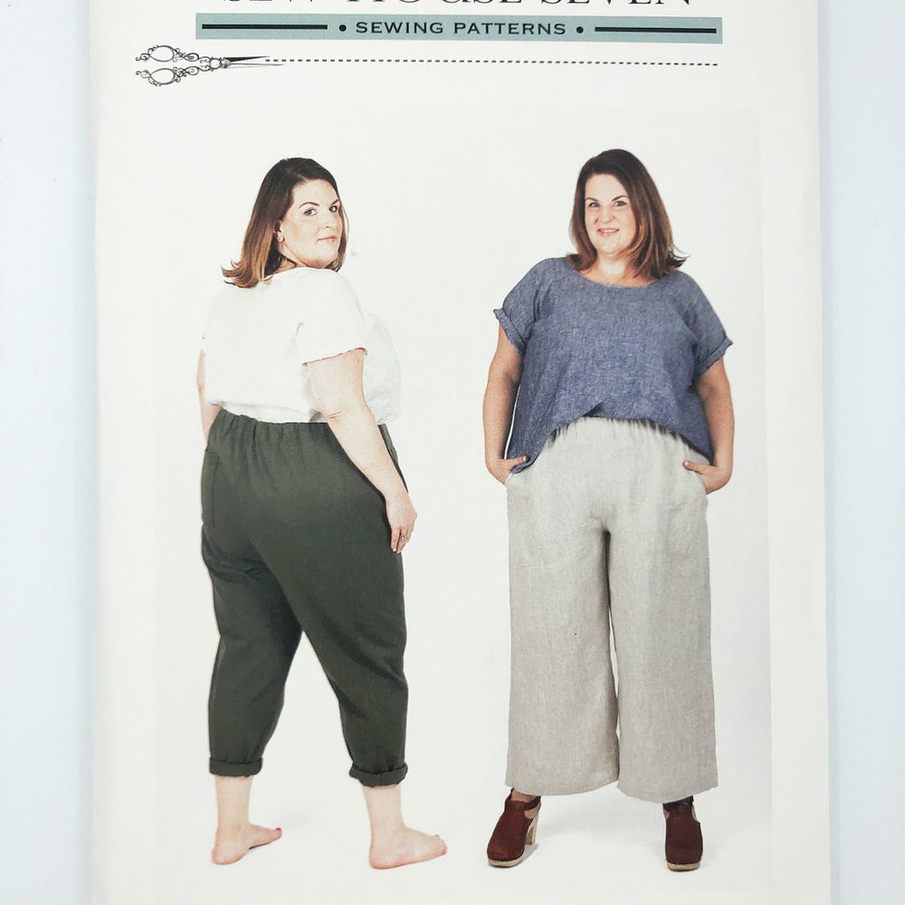 Free Range Slacks Pattern - Sizes 18-34 (up to 65" hip)