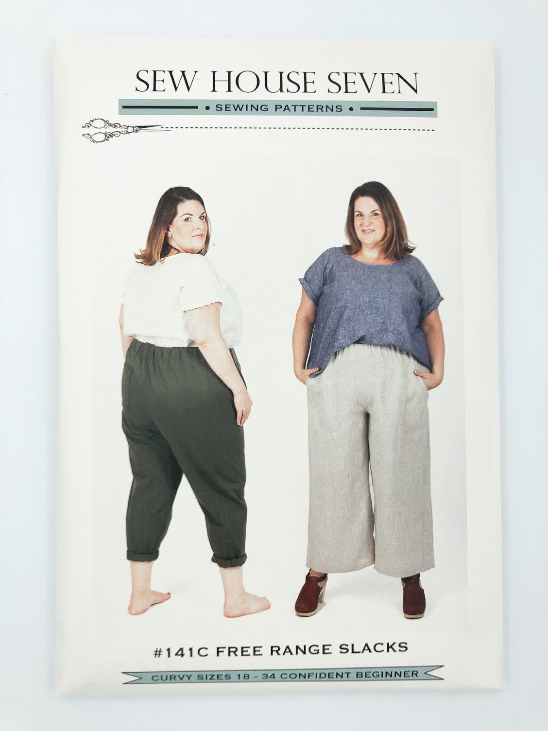 Free Range Slacks Pattern - Sizes 18-34 (up to 65" hip)