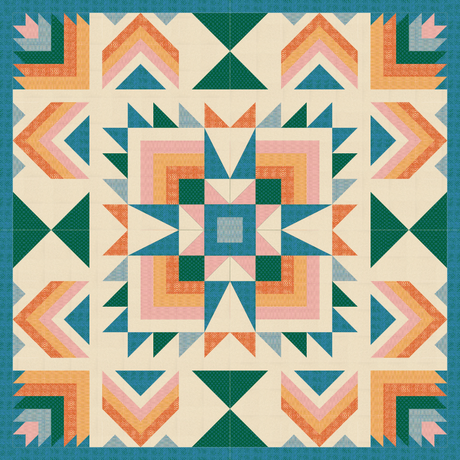 Joplin Quilt Kit - Geometry