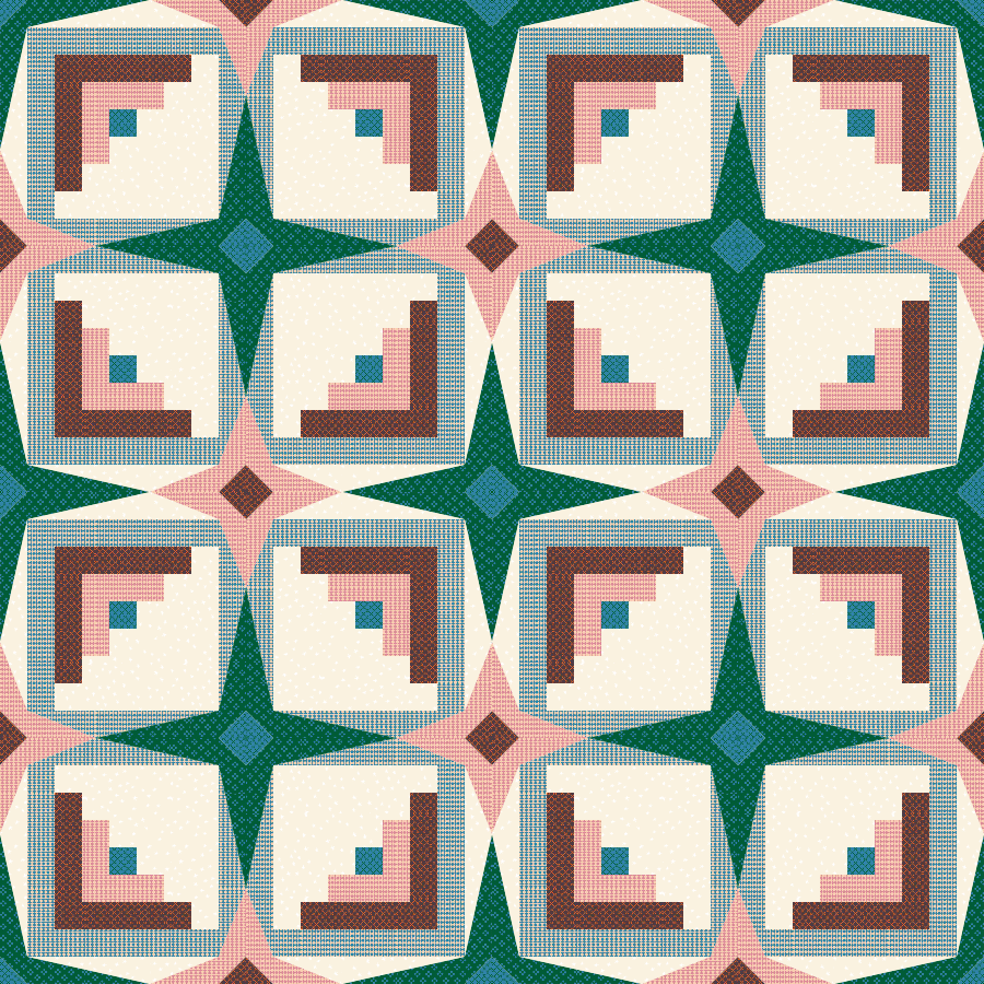 Sky Cabin Quilt Kit - Geometry