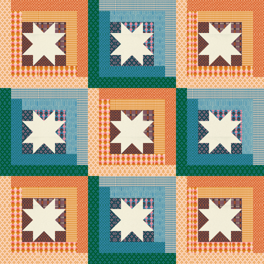 Spectra Quilt Kit - Geometry