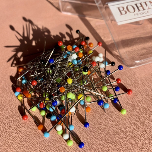 Glass Head Pins - 80 ct