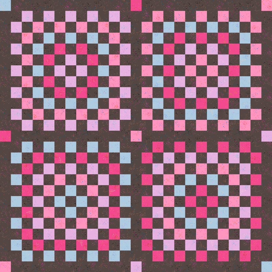 Granny Patch Quilt Kit - New Speckled