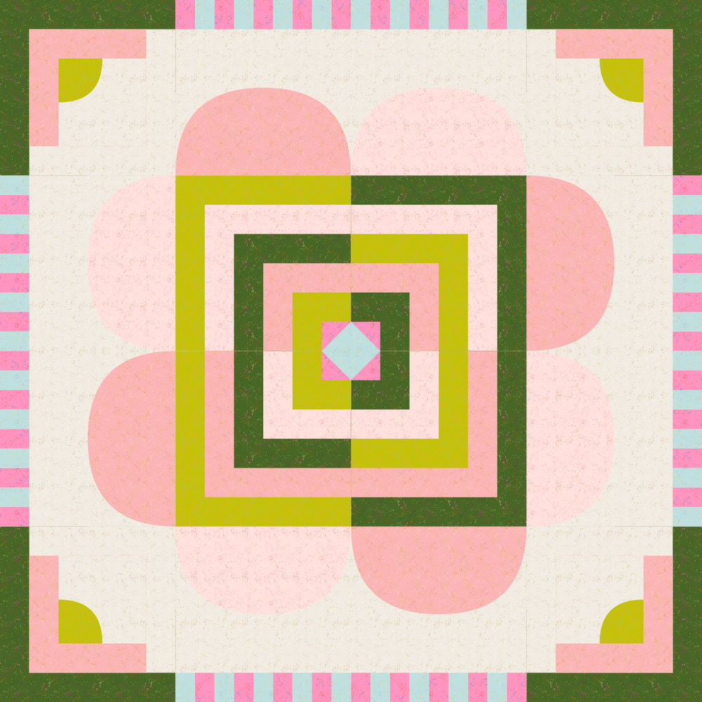 Grove Quilt Kit - Summer Cottage Witch