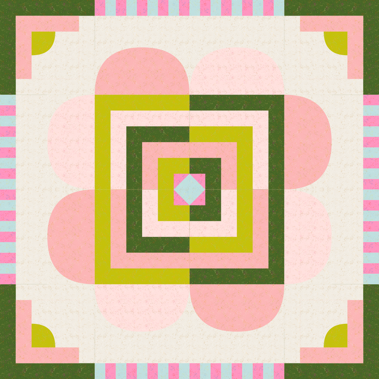 Grove Quilt Kit - Summer Cottage Witch