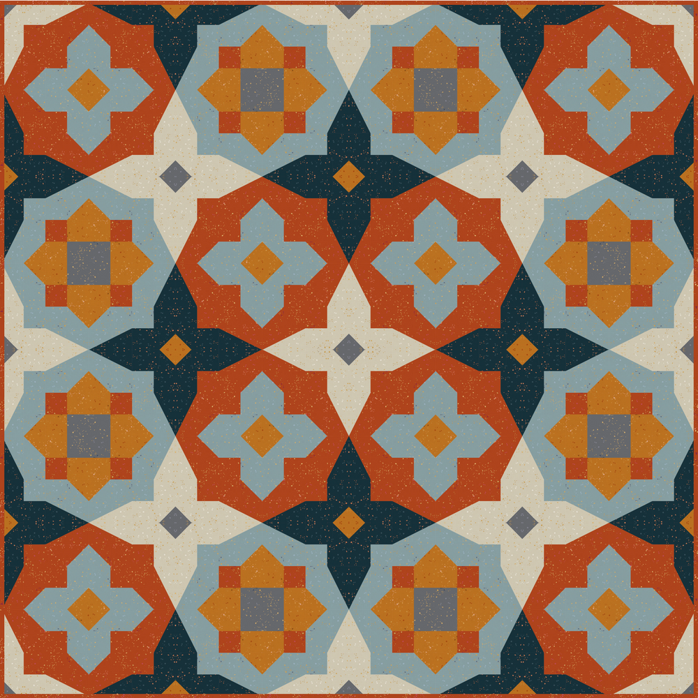 Garden Glow Quilt Kit - Harvest Moon