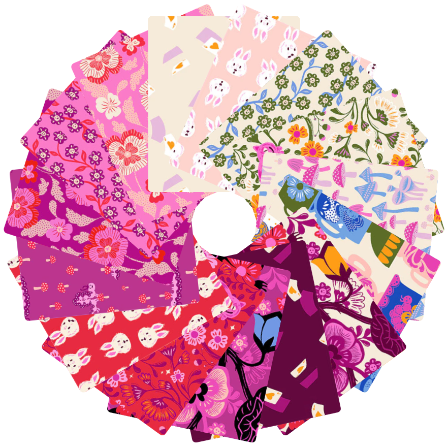 Hello Alice - Shell and Pinks - Fat Quarter Bundle (15pc)