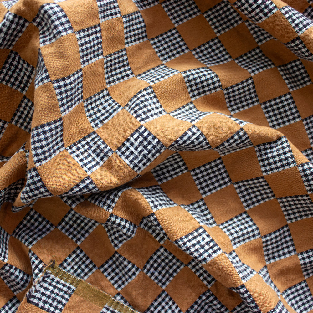 ReStash: 3 yds Checkmate Sandalwood