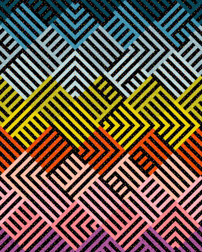 Interwoven Quilt Kit - Starry 2025