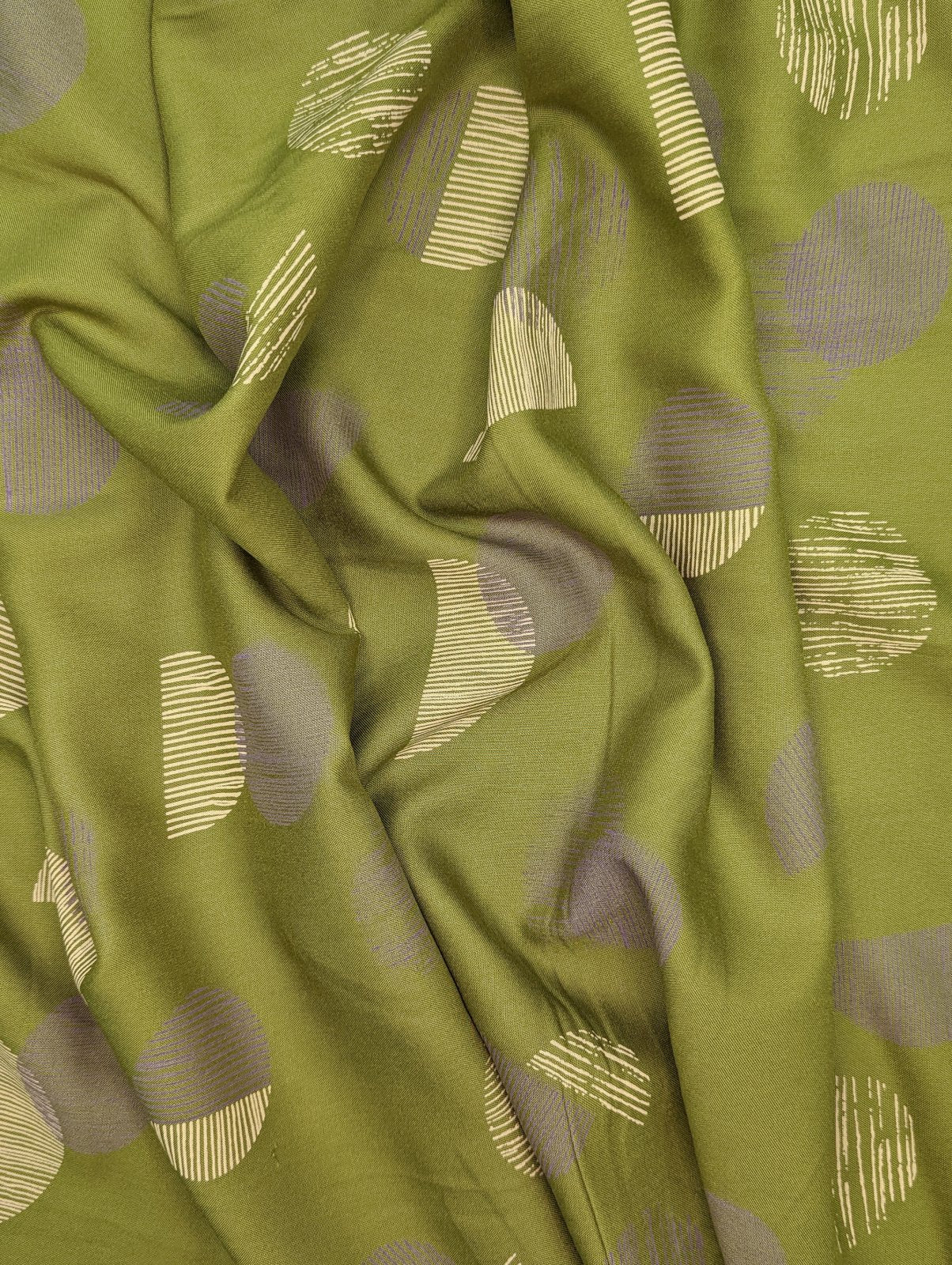 Viscose - Jane - Matcha Leaf