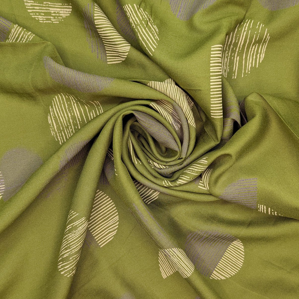 Viscose - Jane - Matcha Leaf