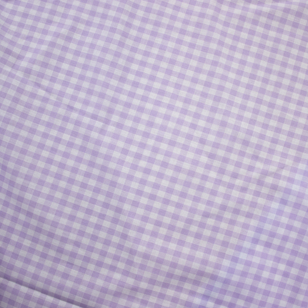 
                      
                        Deadstock Cotton Gingham - Lilac
                      
                    