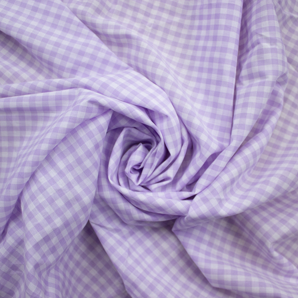 
                      
                        Deadstock Cotton Gingham - Lilac
                      
                    