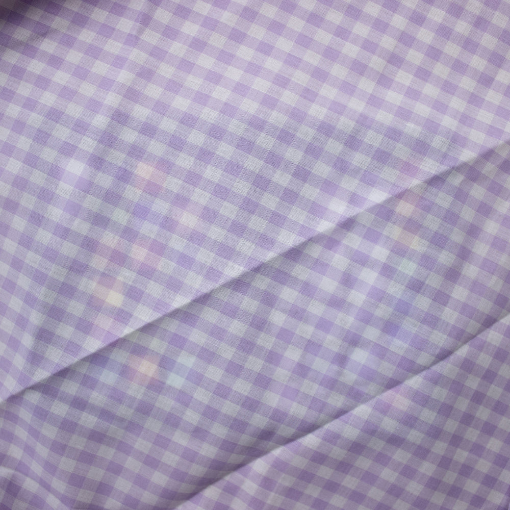 
                      
                        Deadstock Cotton Gingham - Lilac
                      
                    