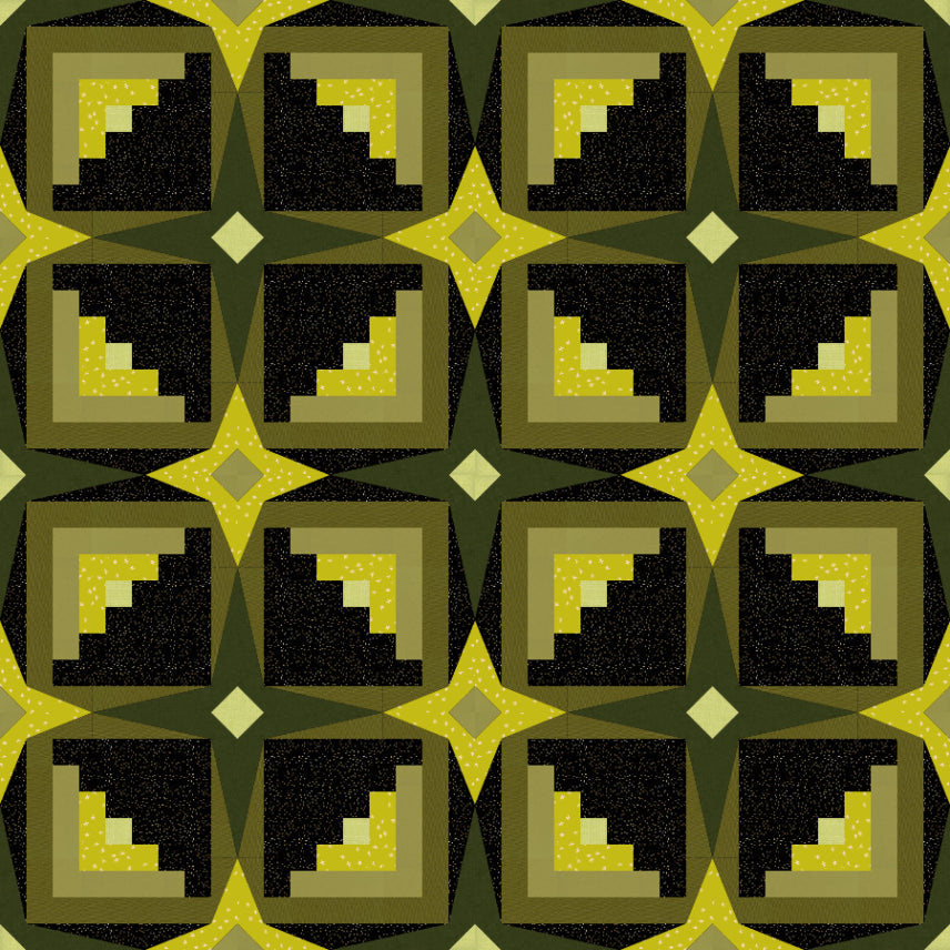 Sky Cabin Quilt Kit - Wicked - Elphaba