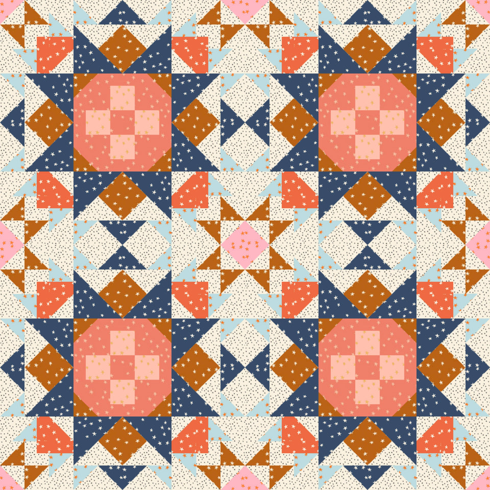 Flint Hills Quilt Kit - Starry