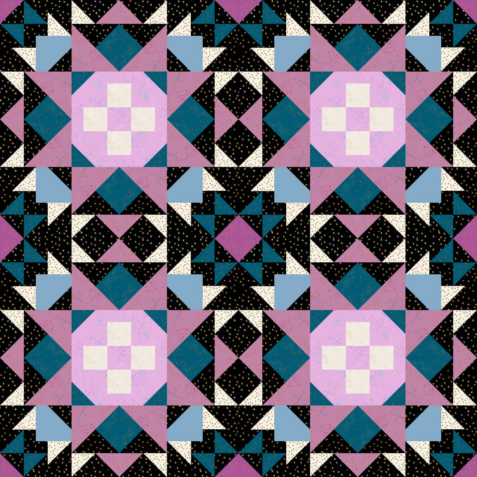 Flint Hills Quilt Kit - Cosmic Witch