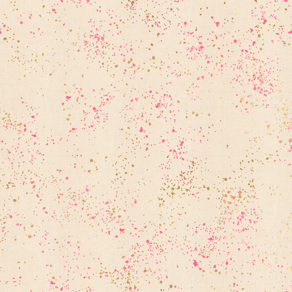 Speckled Metallic Neon Pink