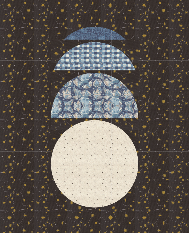 
                      
                        Clava Quilt Kit - Night Owl Blues
                      
                    