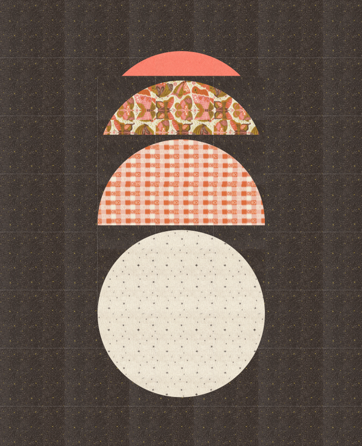 Clava Quilt Kit - Night Owl Pinks