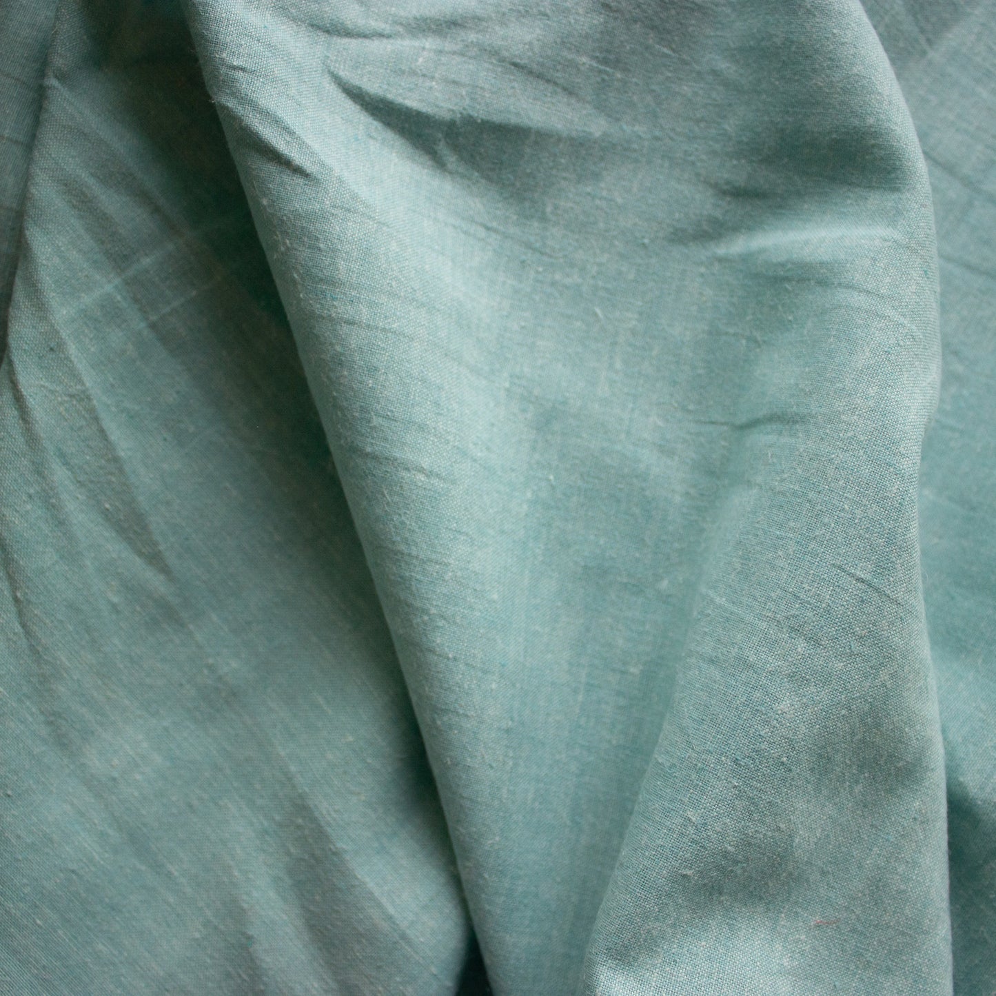 Hemp Chambray - Nile Blue