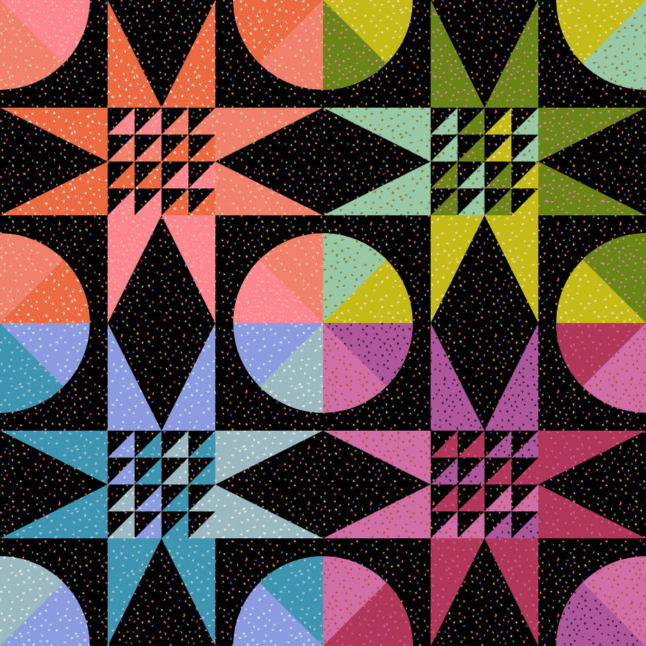 
                      
                        Planetarium Quilt Kit - Starry 2025
                      
                    