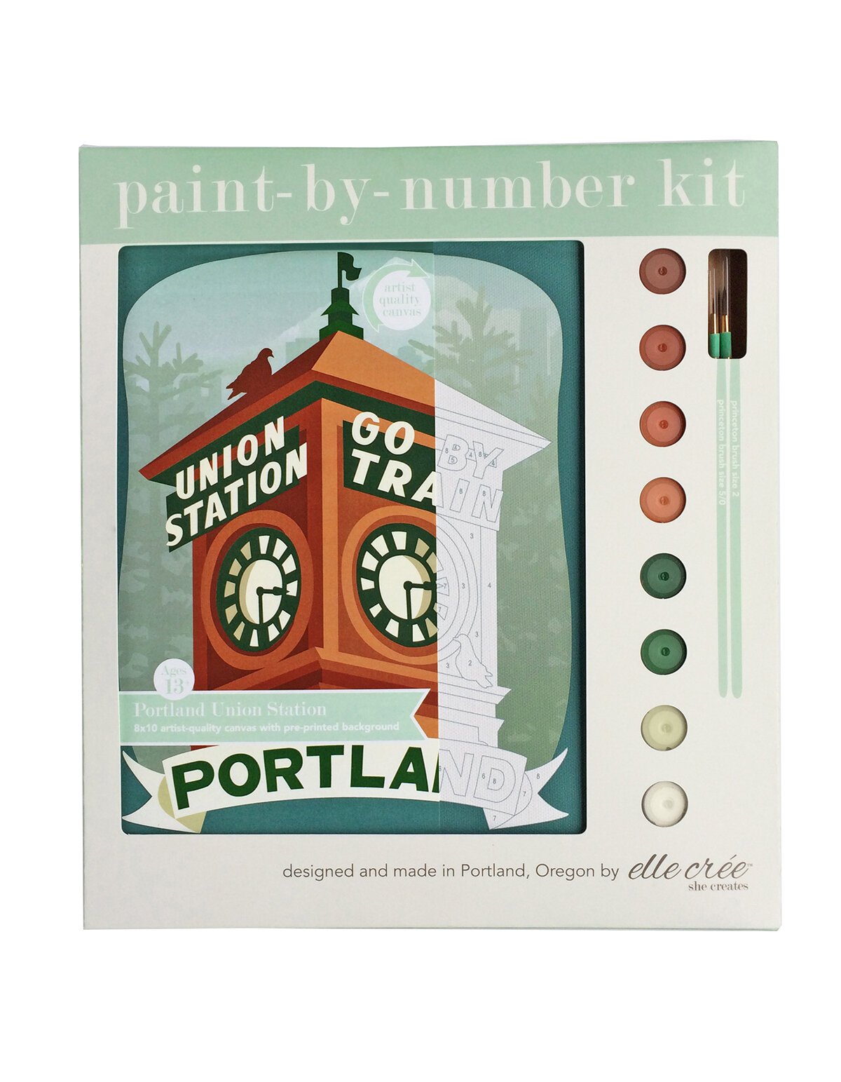 Paint By Number - Portland