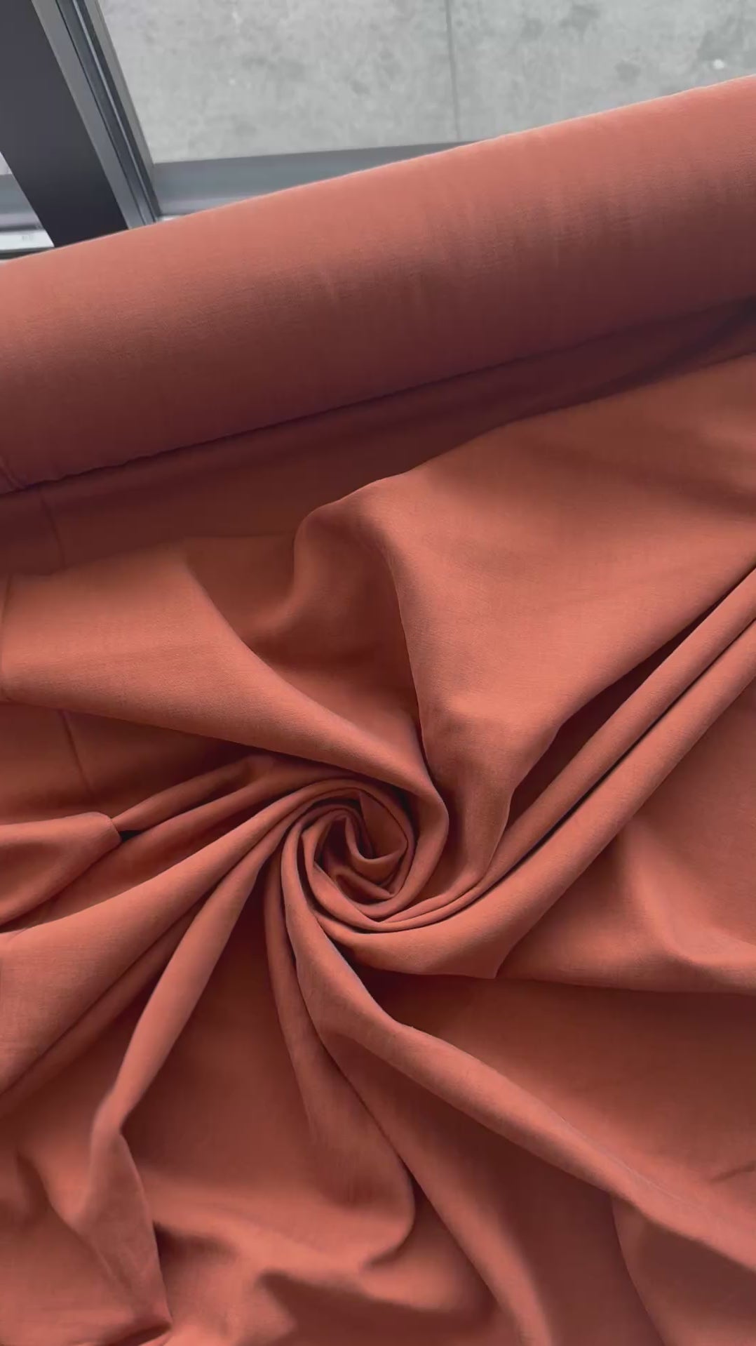 Sera Weighty Cotton Blend - Rust