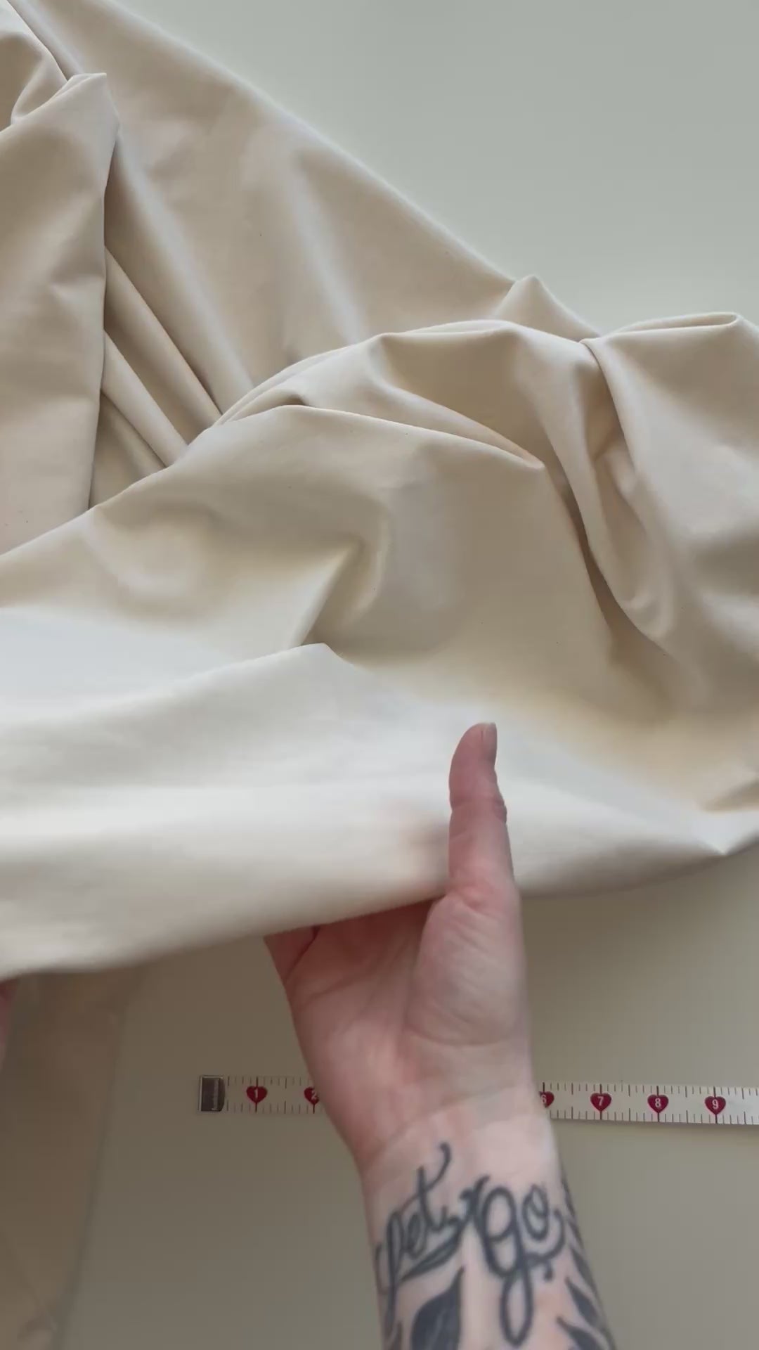 Organic Cotton Stretch Jersey - Undyed